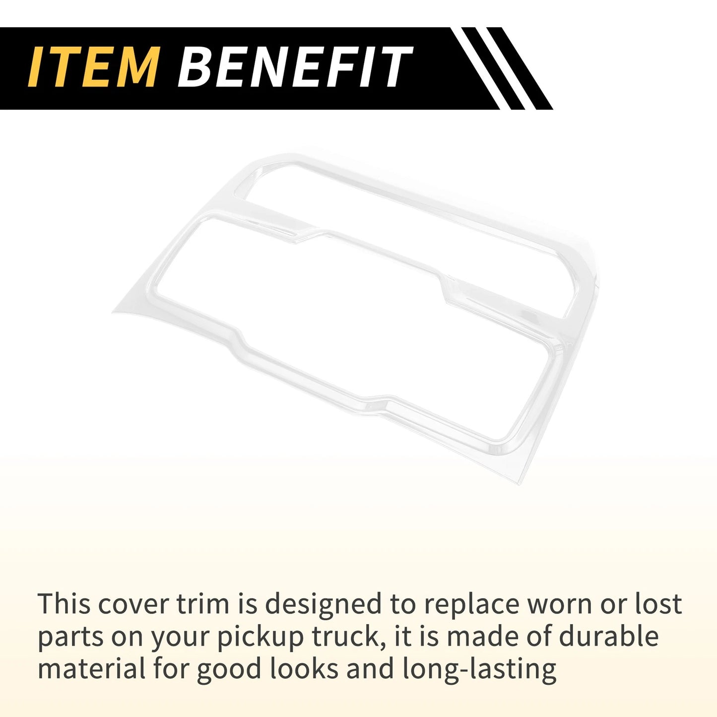 Dashboard Center Control Panel Cover for Jeep Wrangler JL JLU (2018-2024)