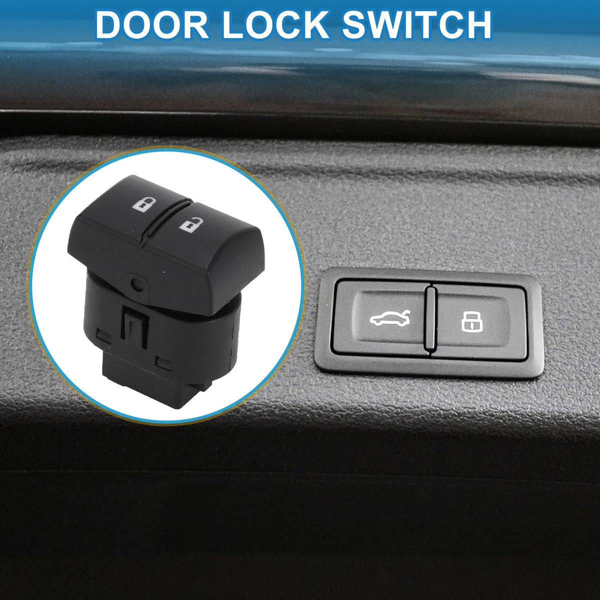 Door Lock Switch for Chevrolet Cobalt, Pontiac G5 (2005 - 2010)
