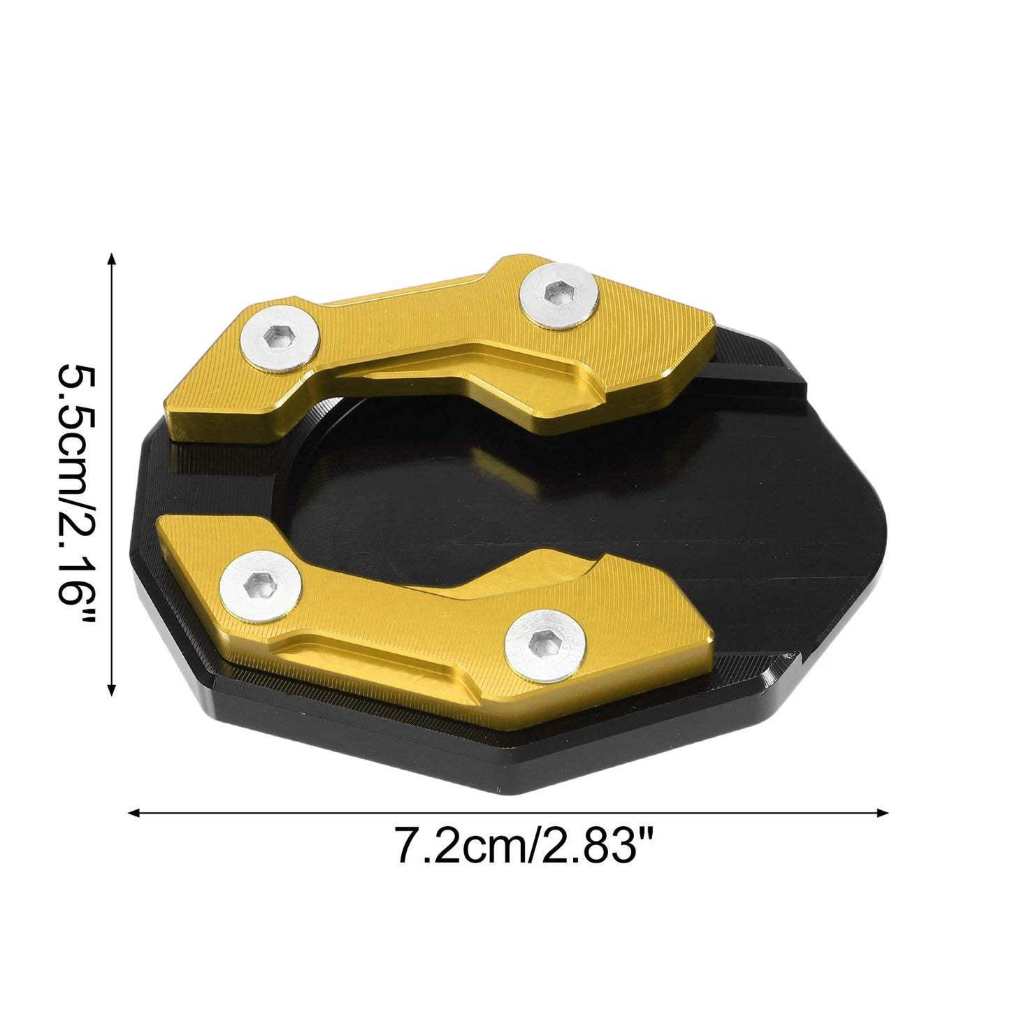 Aluminum Alloy Motorcycle Kickstand Plate Pad for Honda Adv