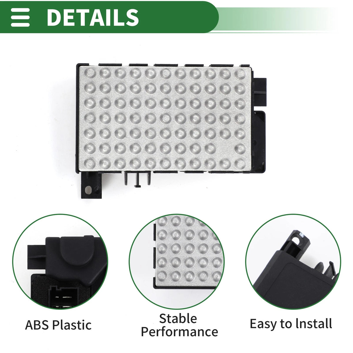 HVAC Blower Motor Resistor for Mercedes-Benz CL550 CL600 (2007-2014)
