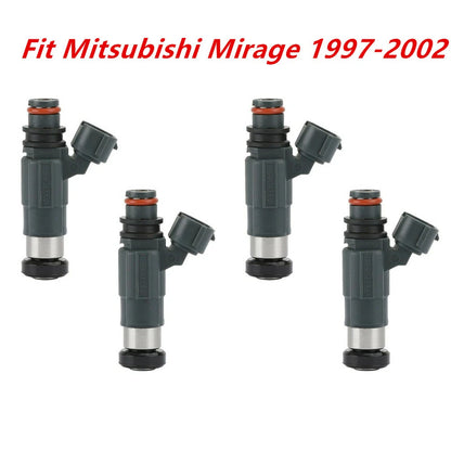 4pcs Fuel Injectors for Mitsubishi Mirage 1.5L (1997-2002)