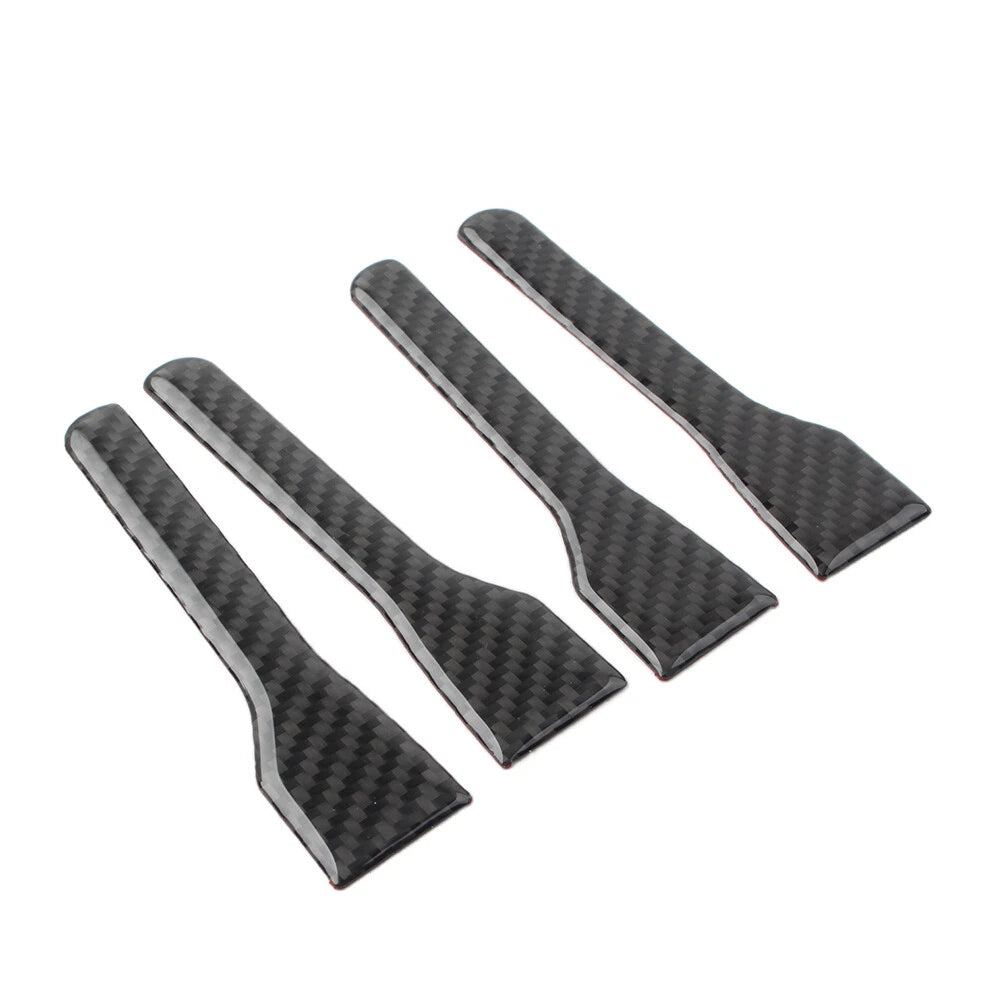 4 x Black Inner Door Handle Cover Trim for Jeep Wrangler (2011-2017)
