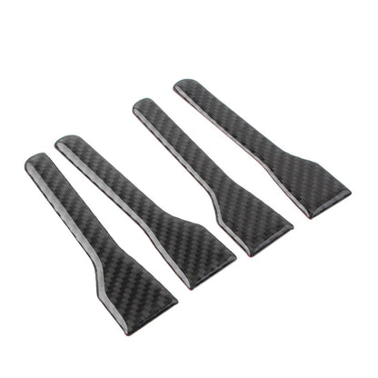 4 x Black Inner Door Handle Cover Trim for Jeep Wrangler (2011-2017)