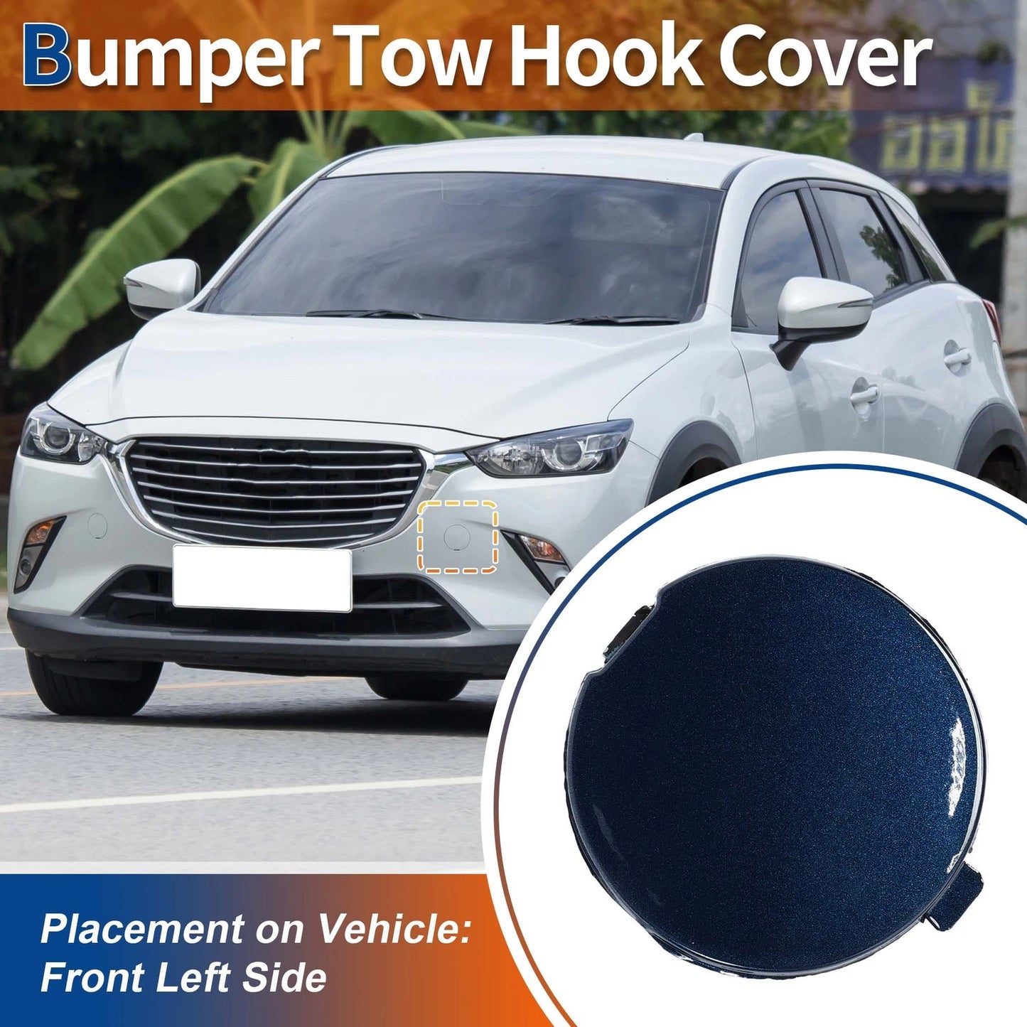 Tow Hook Cover for Mazda (2016-2023)