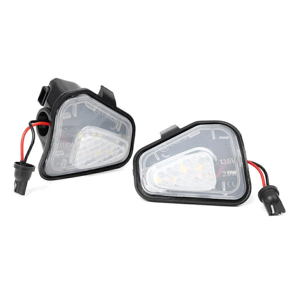 2 x Error-Free LED Side Mirror Puddle Lights for VW Volkswagen EOS Passat CC