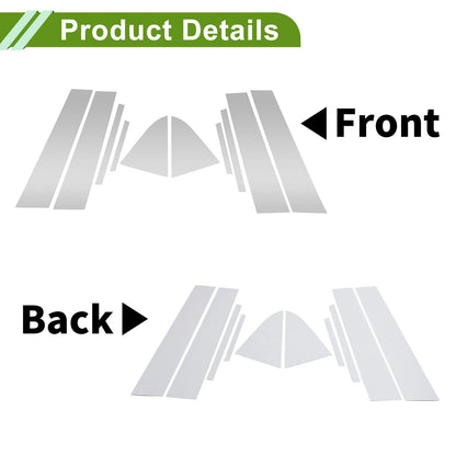 10 x Pillar Window Trim for Chevy Cruze (2011 - 2015)