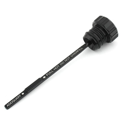 1x Black Peaked Oil Tank Dipstick for Harley Electra Glide (2000-2023)