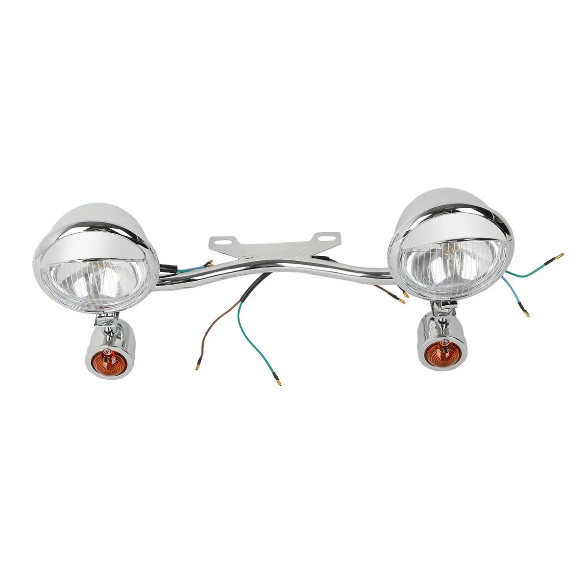 Passing Turn Signal Fog Lights for Harley Honda Yamaha Suzuki Cruiser