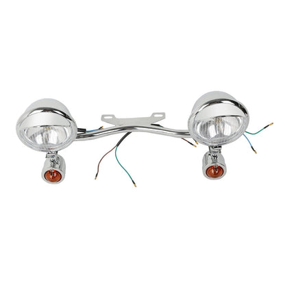 Passing Turn Signal Fog Lights for Harley Honda Yamaha Suzuki Cruiser