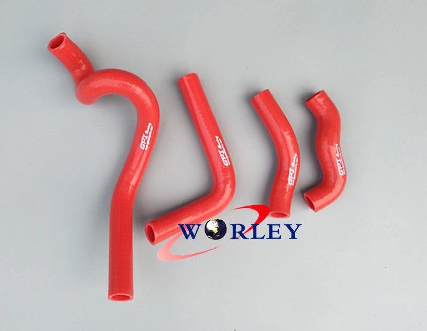 Silicone Radiator Coolant Hoses for Kawasaki KLX650 (1993-1996)
