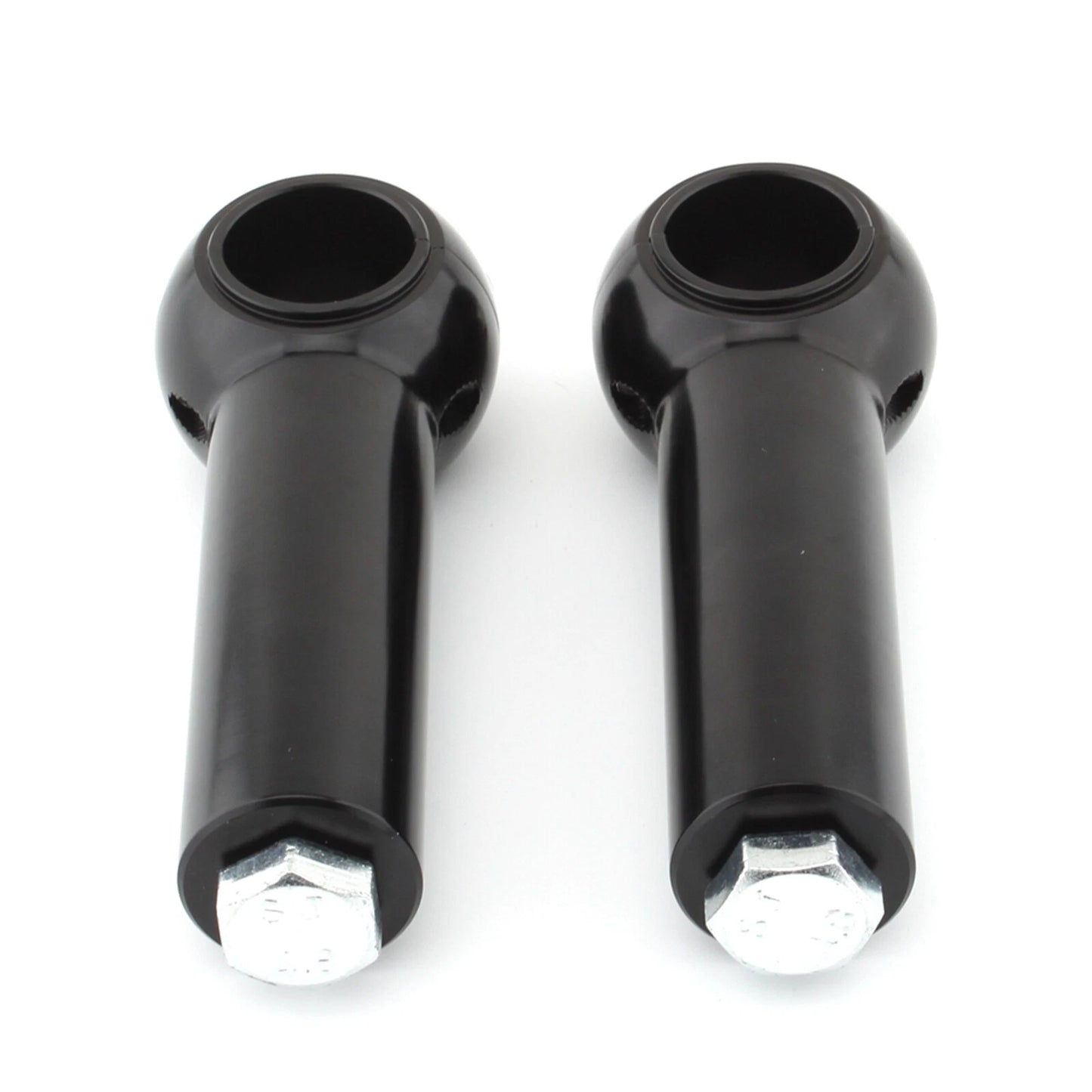 4" Black Handlebar Riser Kit for Harley Davidson Cruisers