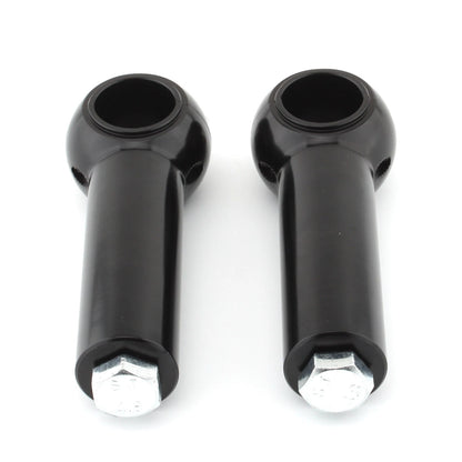 4" Black Handlebar Riser Kit for Harley Davidson Cruisers