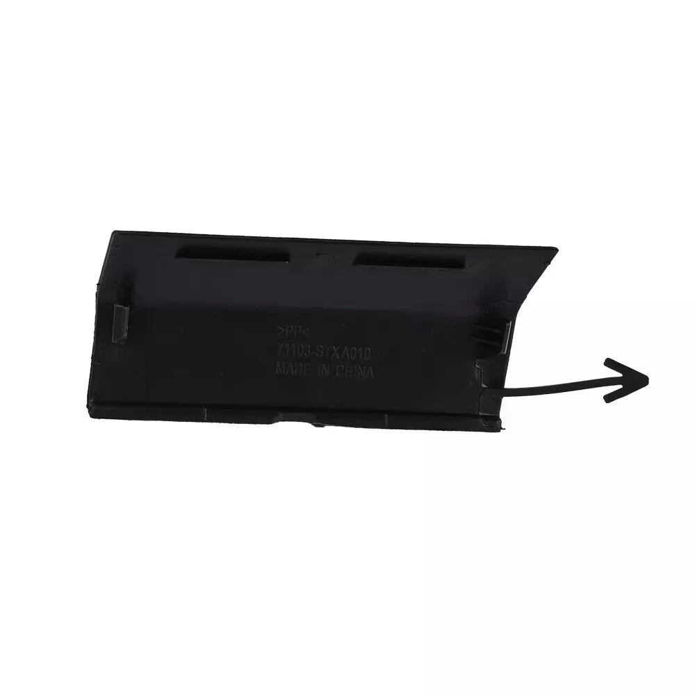 Black Front Bumper Towing Hook Cap Cover for Acura MDX (2010-2013)