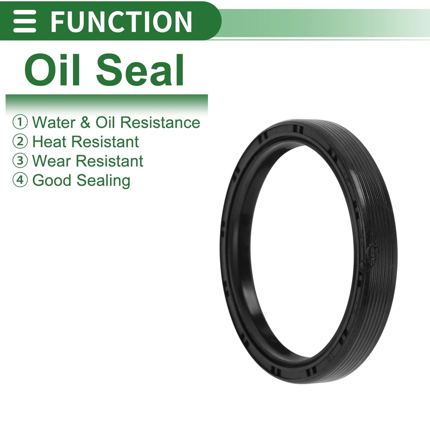 Oil Seal 60x72x10mm Seal Ring Rotary Shaft Seal NBR Rubber for Make Model