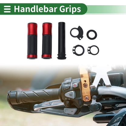 Grips Covers / 7/8" 22mm Hand Grips for Motorcycle