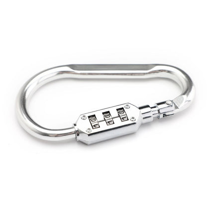 Chrome Helmet Lock for 1.5" Handlebar Universal for Motorcycle