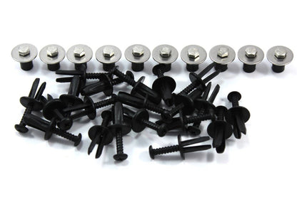 Bolts Bolt Kit / Complete Stainless / Wheel Arch Liner for Vauxhall VX220