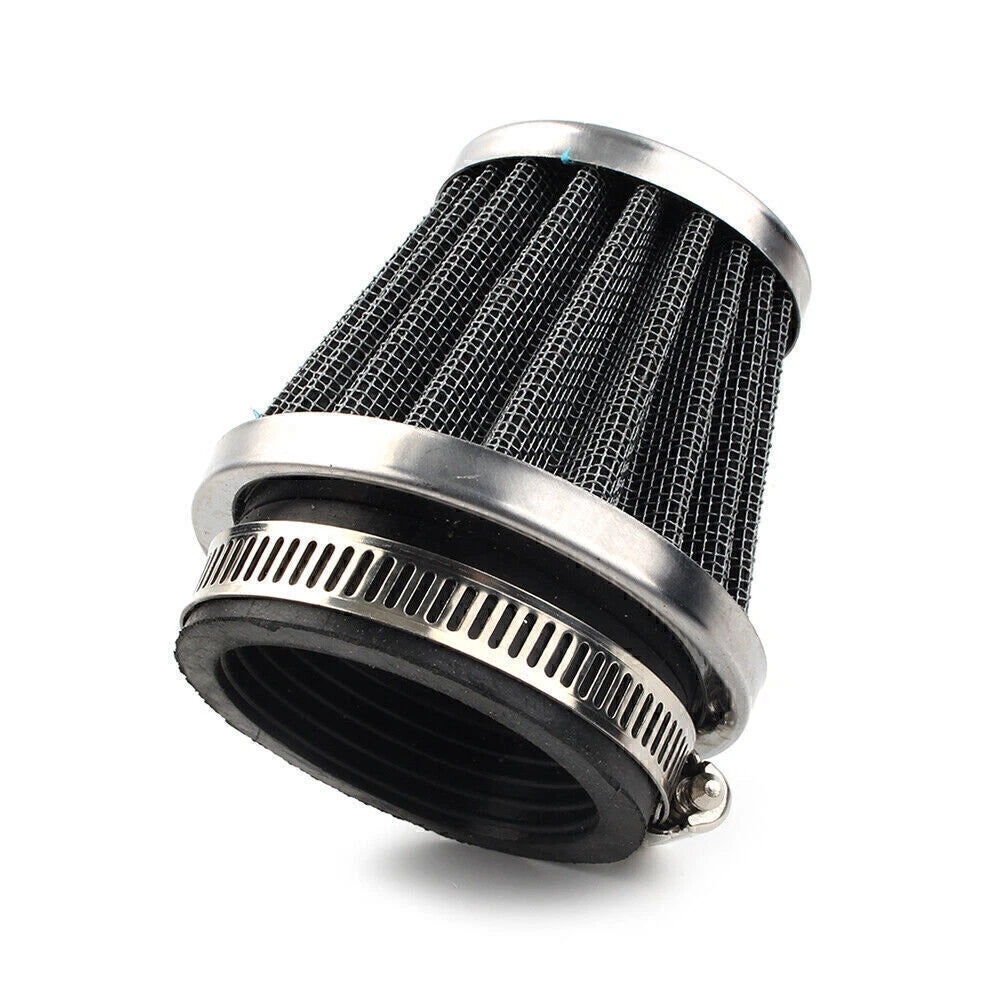 50mm Universal Motorcycle Air Filter for Honda Yamaha Suzuki ATV Dirt Bike