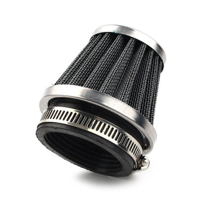 50mm Universal Motorcycle Air Filter for Honda Yamaha Suzuki ATV Dirt Bike