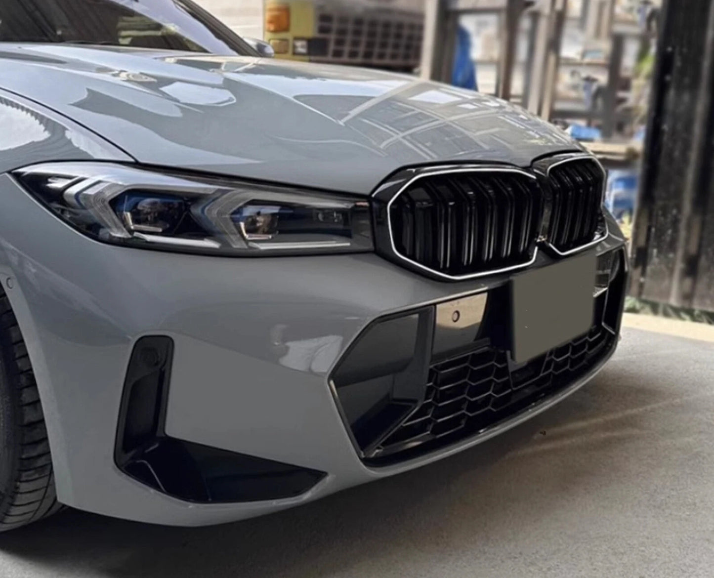 Front Kidney Grille for BMW 3 Series G20 (2023-2024) Black