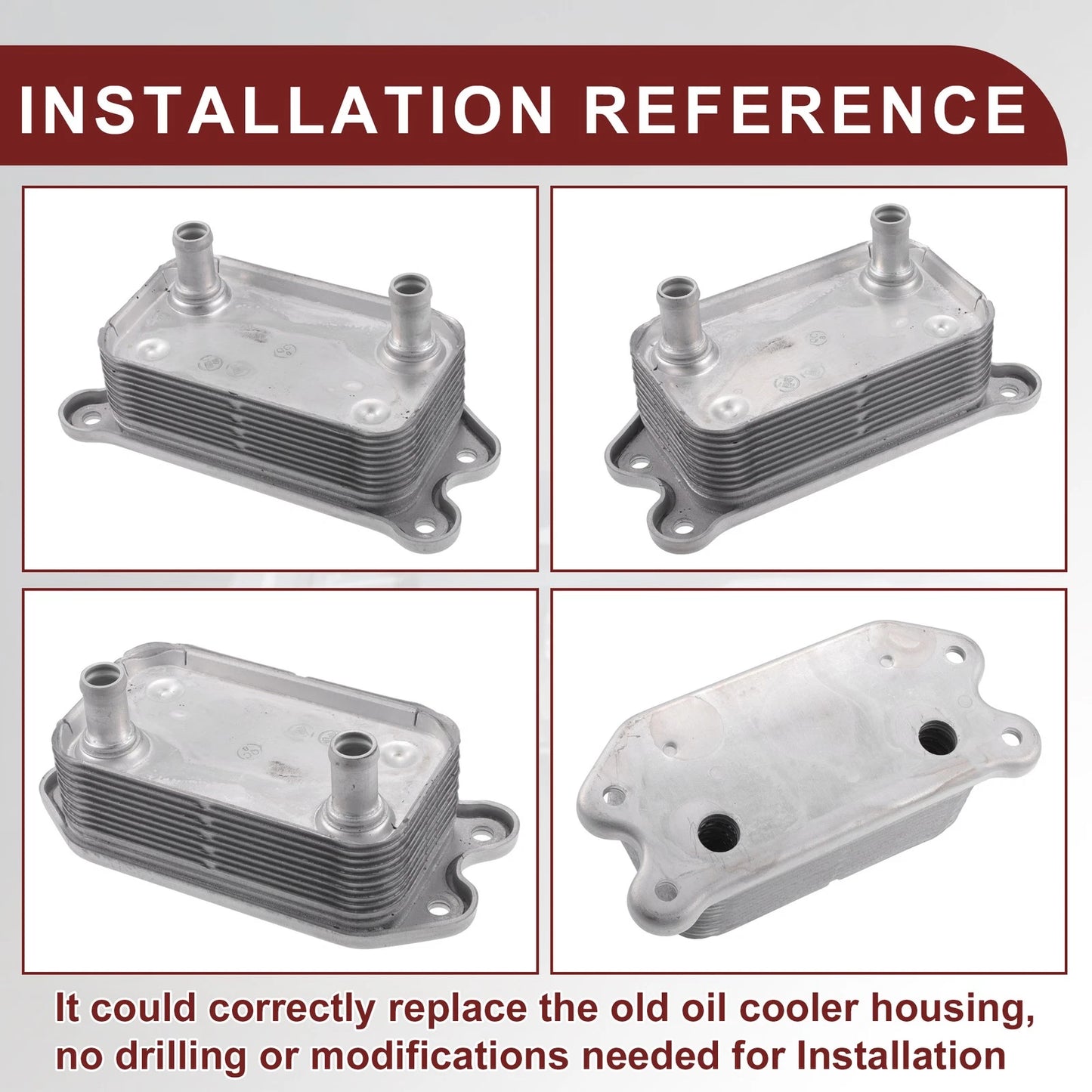 Engine Oil Cooler for Volvo C30, S40 (2006-2013)