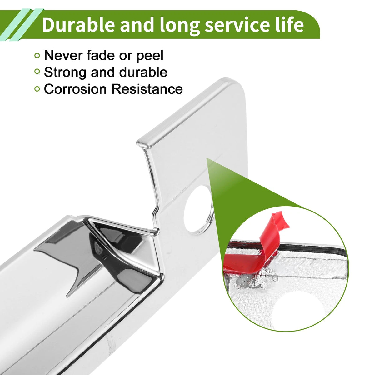 Exterior Door Handle Cover Trim for Dodge Ram 1500 2500 3500 (2009-2018)