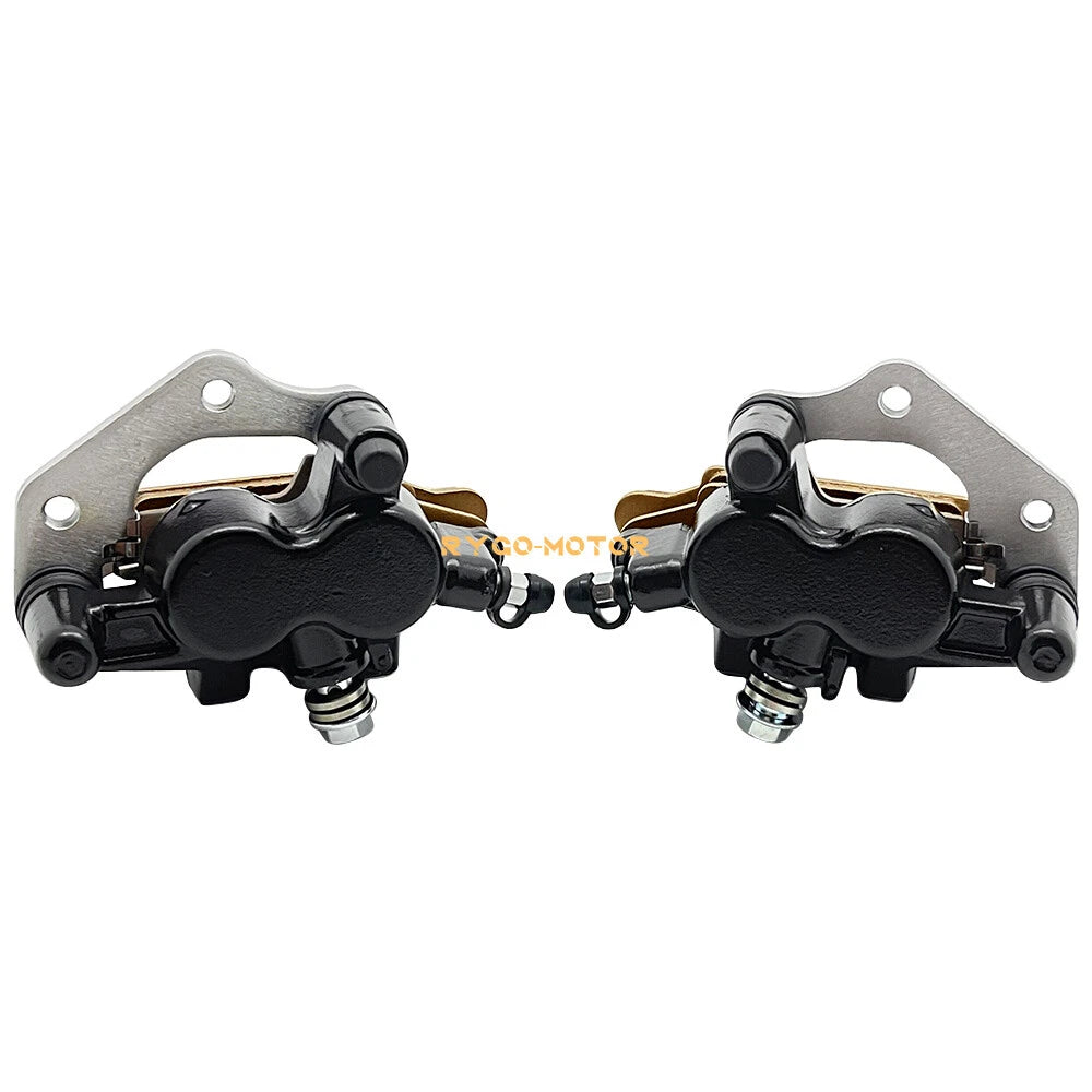 Front Brake Calipers w/Pads for Kawasaki KFX450R (2008-2014)