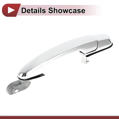 Car Door Handle Grip for Hyundai Tucson Front Right (2016-2023) Silver Tone