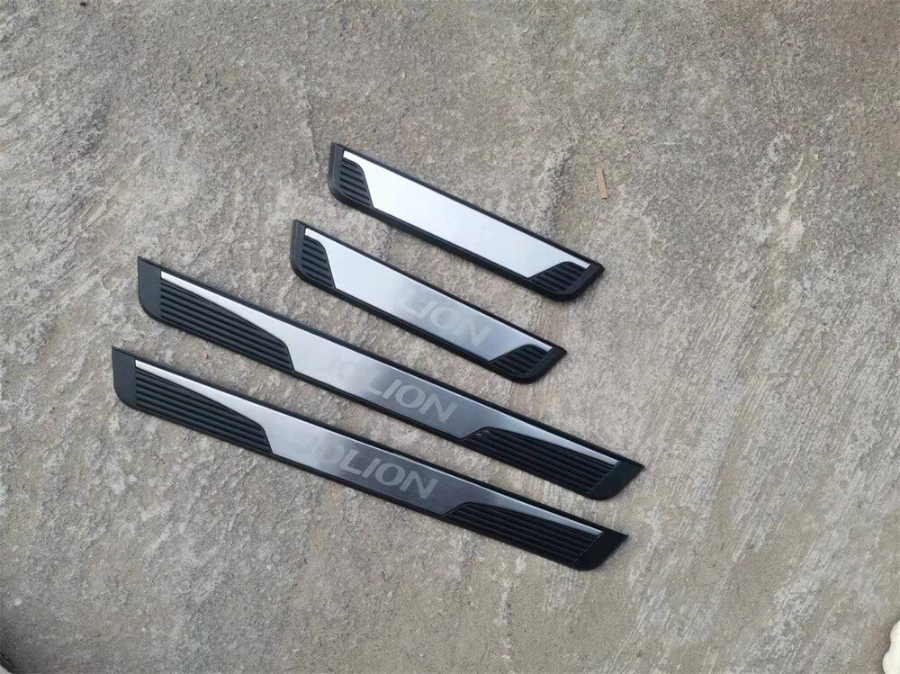 4 Pcs Stainless Door Sill Scuff Plate Covers for Haval JOLION (2021-2022)