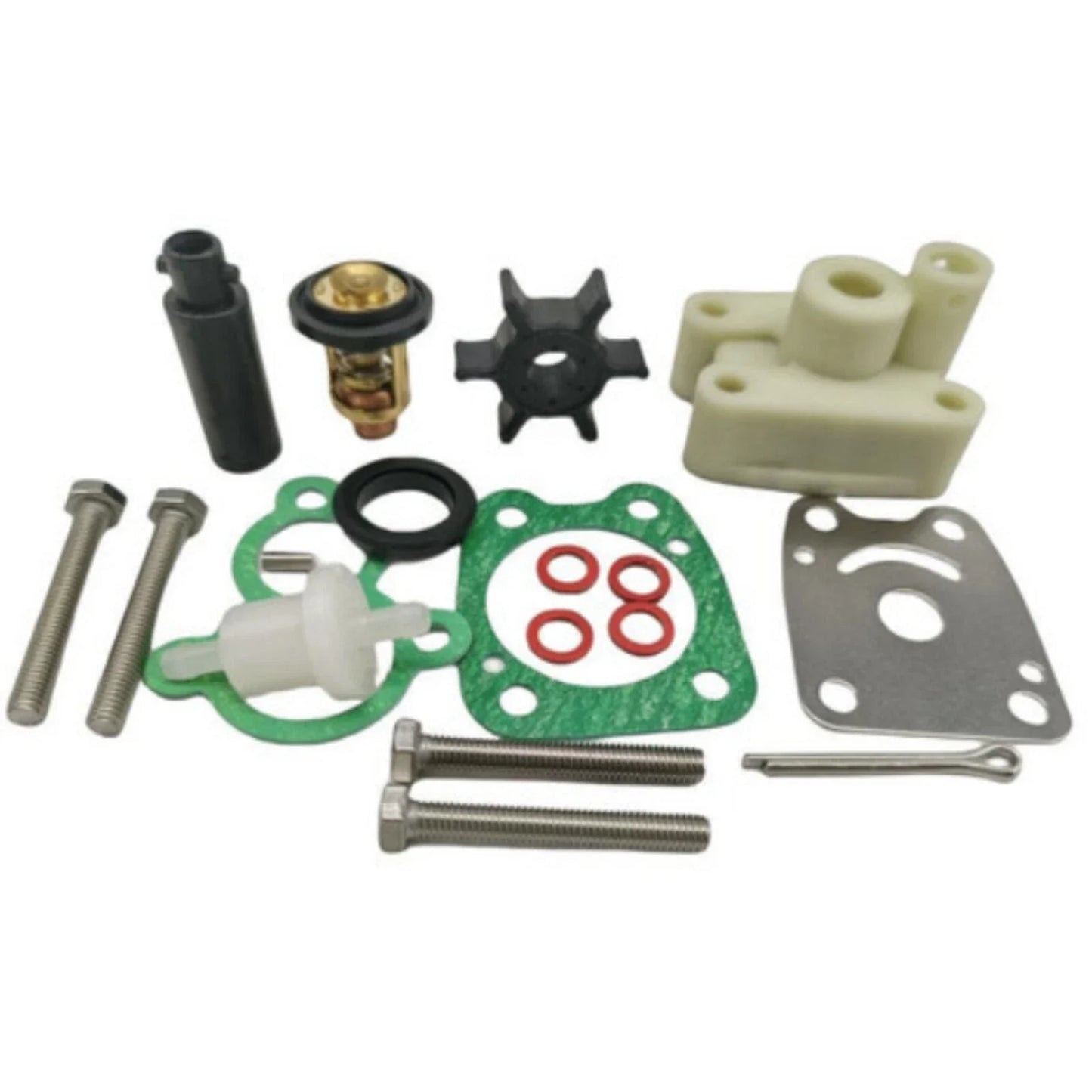 New Maintenance Kit for Yamaha F4A 1998-2008 Outboard with Thermostat