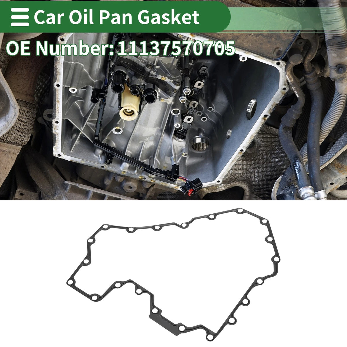 Oil Pan Gasket for BMW 550i 650i (2011-2016) (2012-2018)