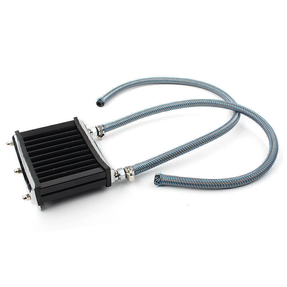 Engine Oil Cooler Kit for 125CC 140CC 150CC Motorcycle - Black