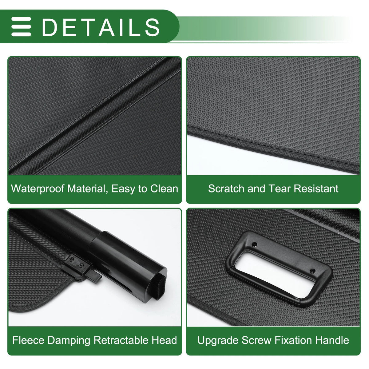 Car Trunk Retractable Cargo Cover for Mercedes-Benz R-Classe S251 2007-2019