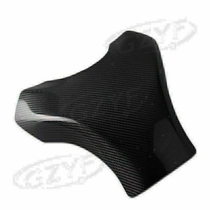 Rear Carbon Fiber Fuel Gas Tank Protector for Kawasaki Ninja ZX10R (2008-2010)