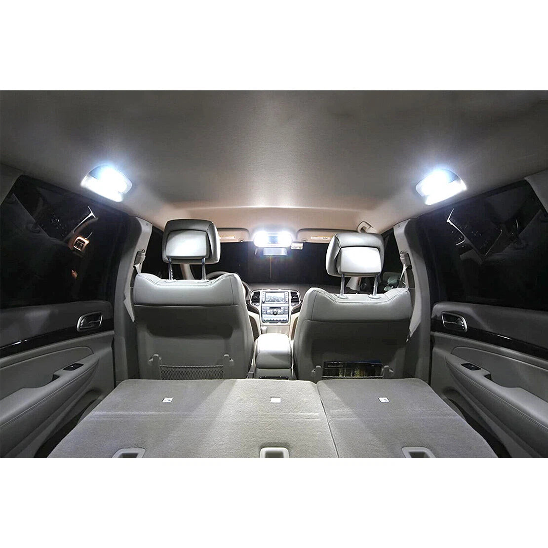 9 x White LED Interior Lights for Toyota 4Runner (1996-2002)