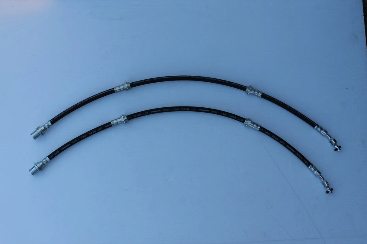 Front Brake Hose Set (2) for Toyota Supra MA70 MA71 (1986-1993)