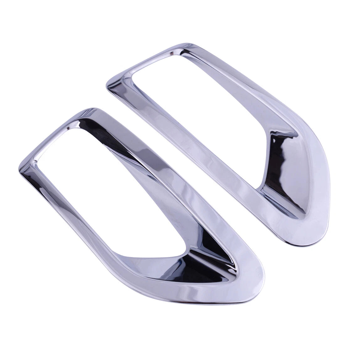 Front &  Rear Fog Light Covers for Jeep Compass (2011-2014)