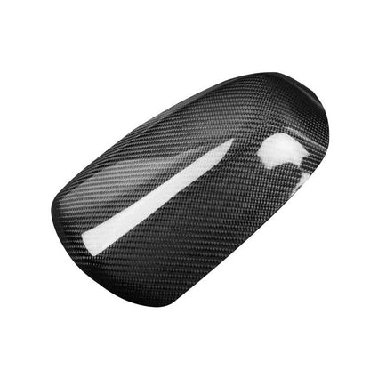 Real Carbon Fiber Wing Mirror Cover Trim Fit for 2008-2016 Mitsubishi Lancer