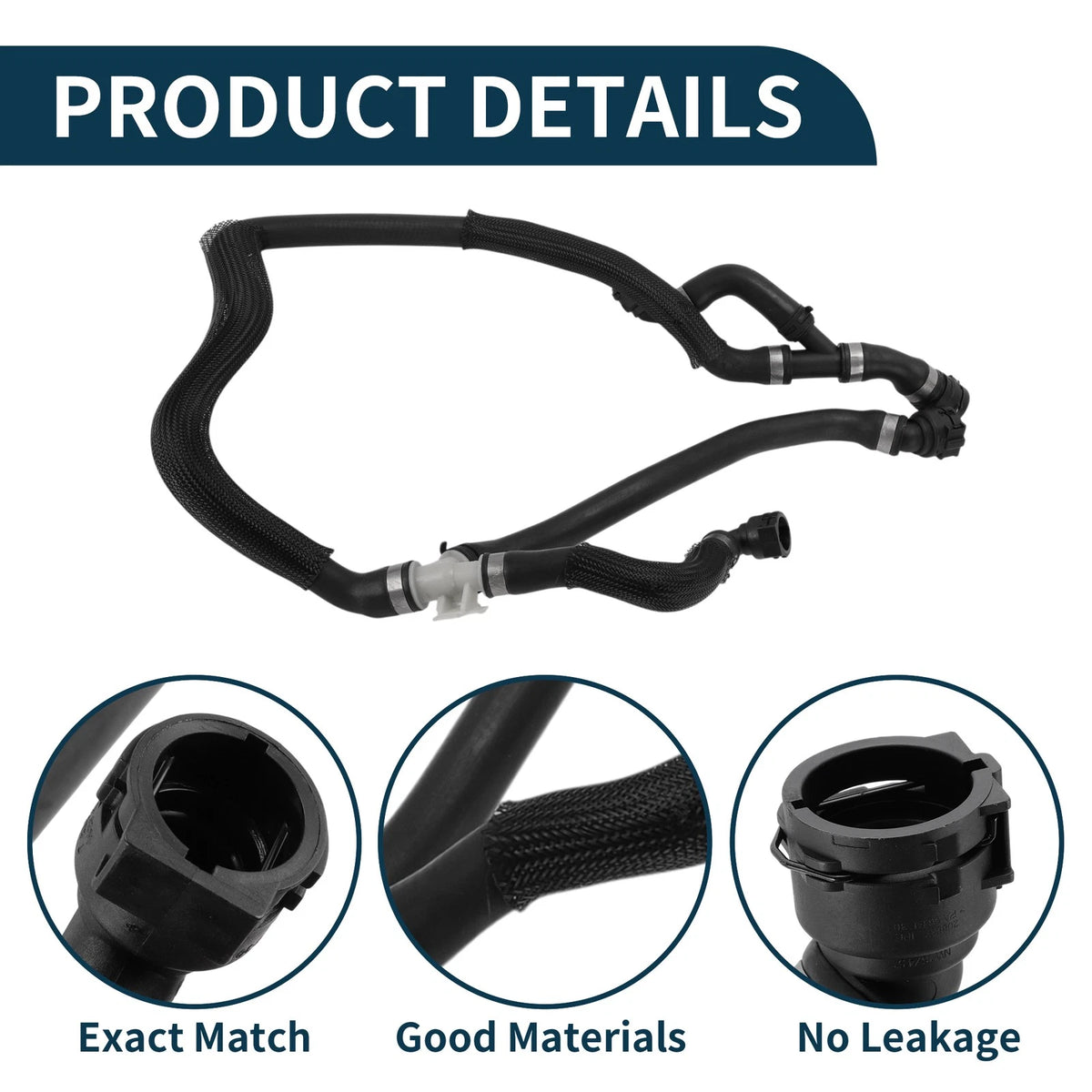Radiator Hose for BMW F15 X5 sDrive35i (2014-2018)