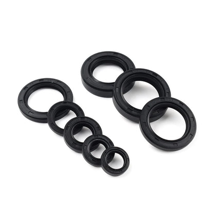 8Pcs Engine Oil Seal Kit for Yamaha DT125 DT175 MX125 MX175 IT175 YZ125 (1974-83)