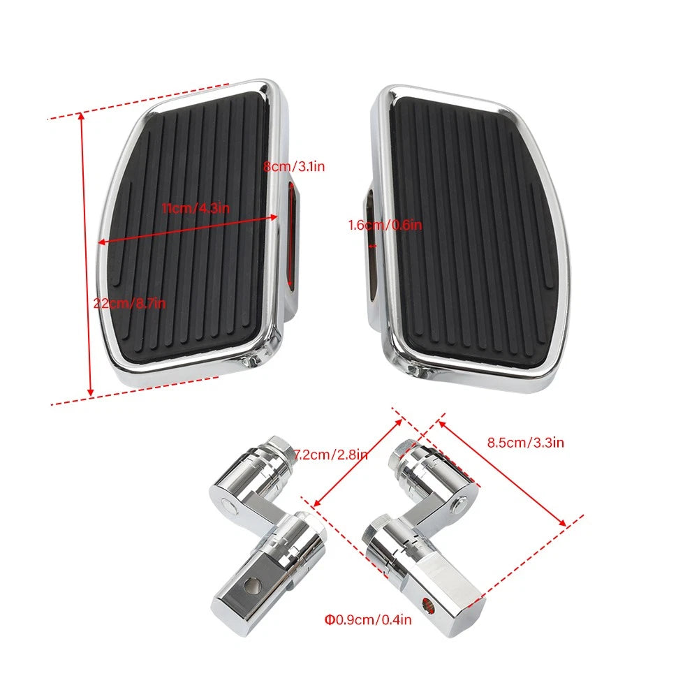 Footpegs for Yamaha V-Star, Drag Star, V-MAX (1998-2019)