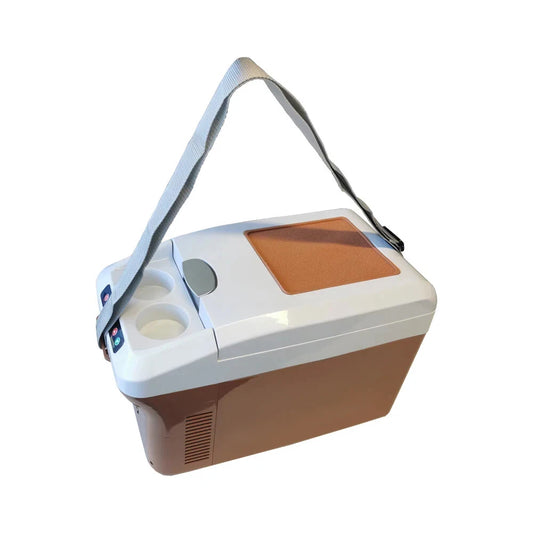 15L Portable Car Refrigerator Mini Fridge Food Cooler Keep Warm