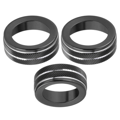 A/C CD Button Knob Ring Cover Trim for Ford Ranger (2023-2025)