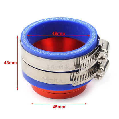 45mm Carburetor Joint Conversion Manifold Clamps for PWK PE