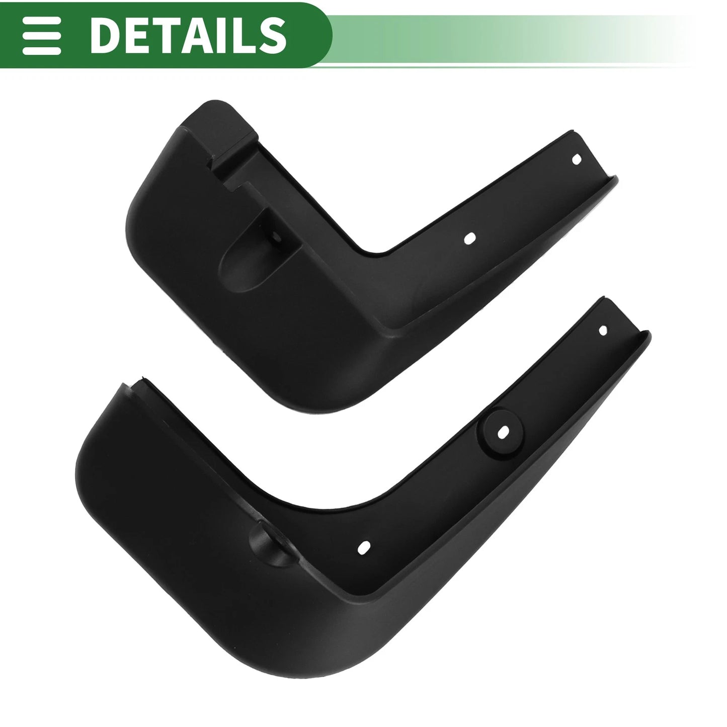 Mud Flaps Splash Guards for Hyundai IX45 (2011-2018) with Mount Accessories