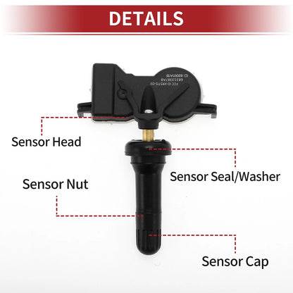 Tire Pressure Sensor TPMS for Jeep Grand Cherokee (2016 - 2019)