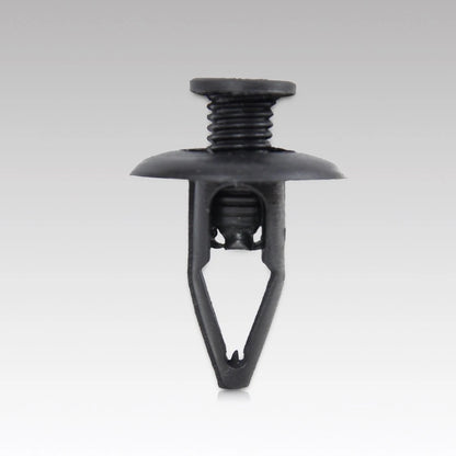 30 x Black Nylon Fastener Rivets for Mazda Kia Ford