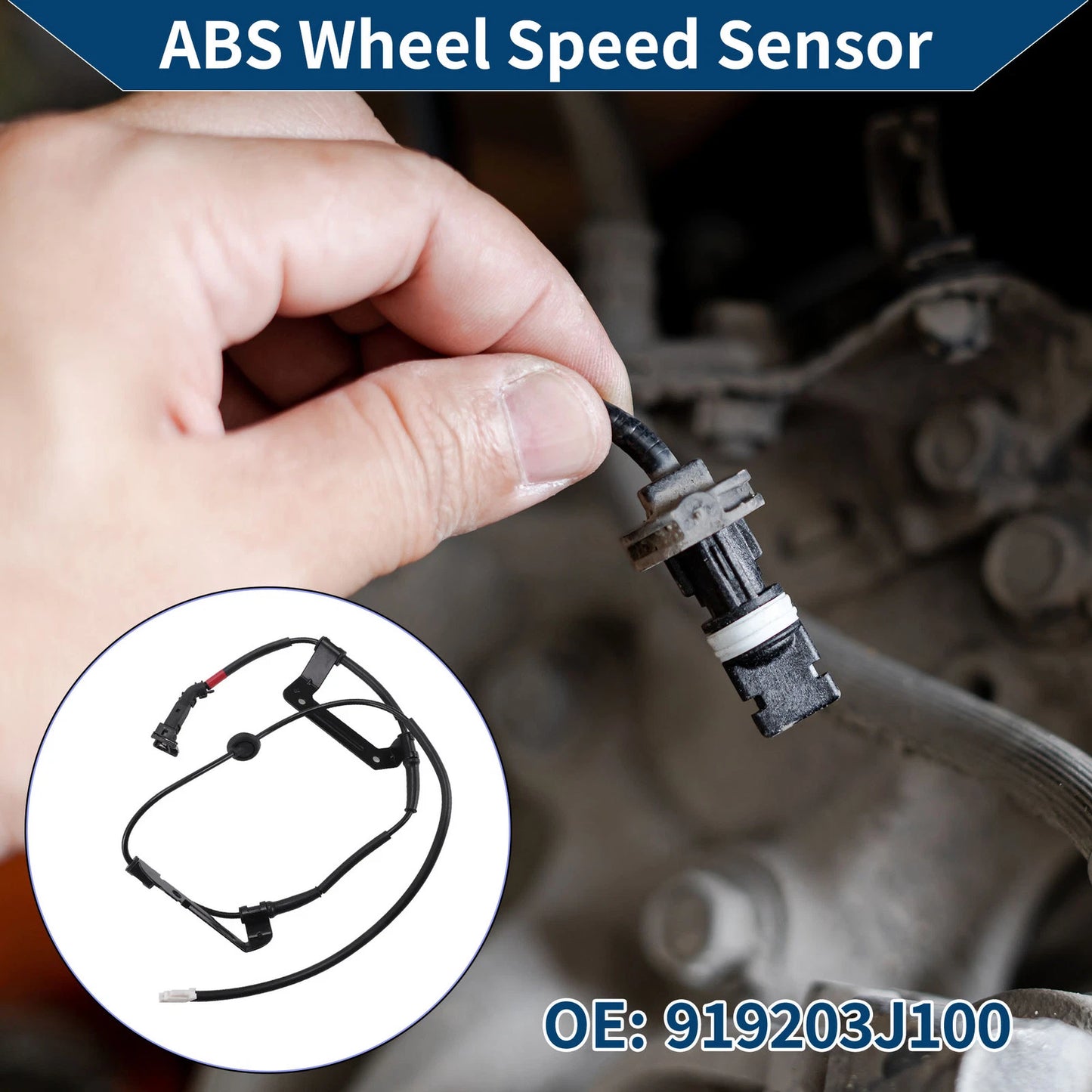 ABS Wheel Speed Sensor for Hyundai Veracruz (2007-2013)