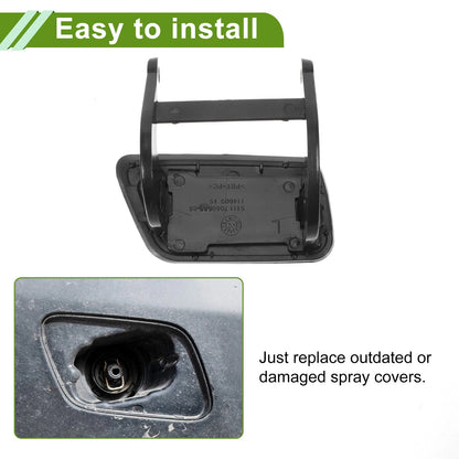 Front Left Washer Nozzle Cover for BMW 525i (2004-2007) Unpainted