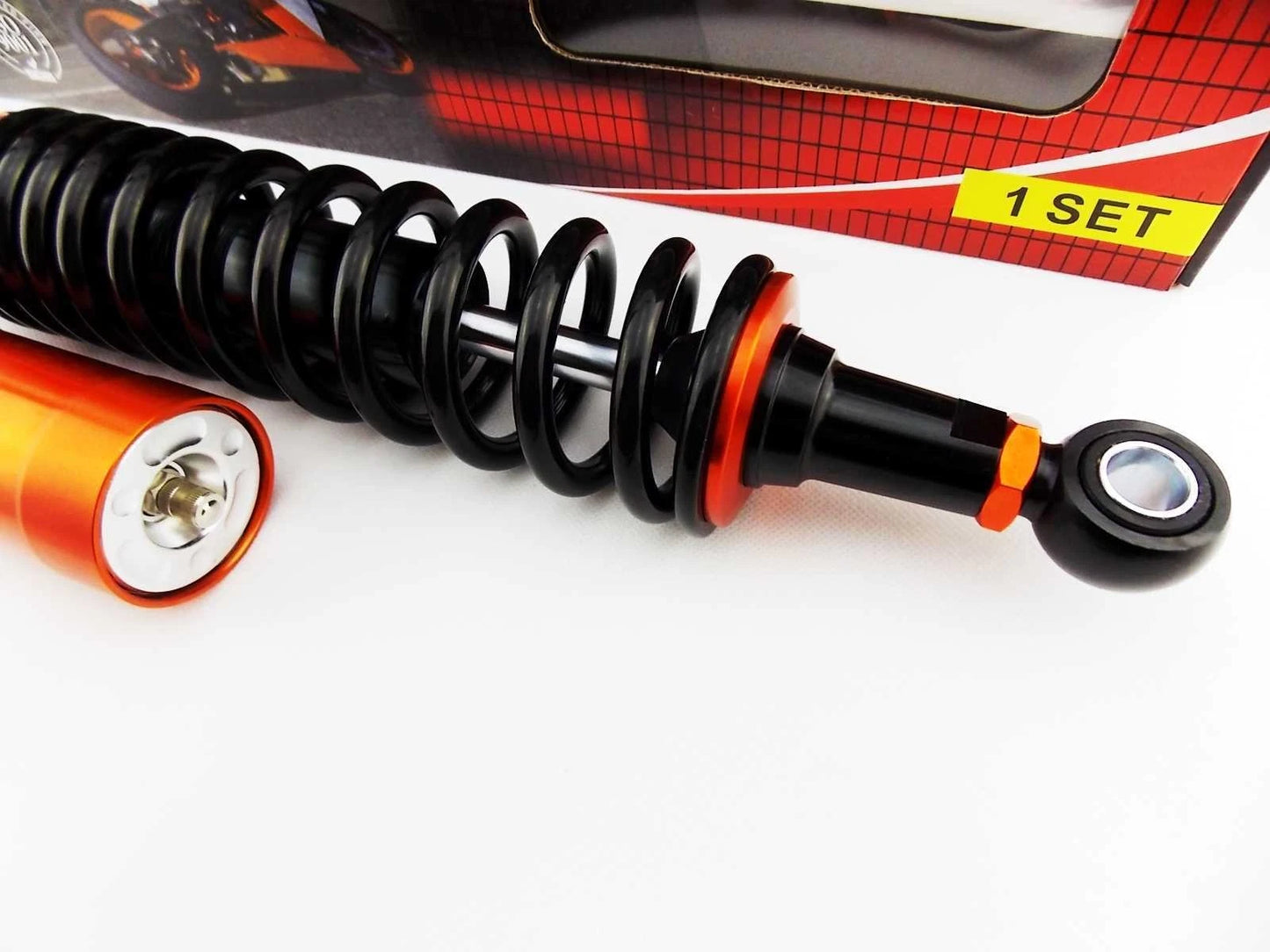 347mm JBS Rear Air Nitrogen Cell Shock Absorbers for Kawasaki ER-5 ER500 (C1-C4)